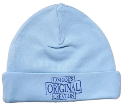 Bonnet rose/bleu - God's original creation