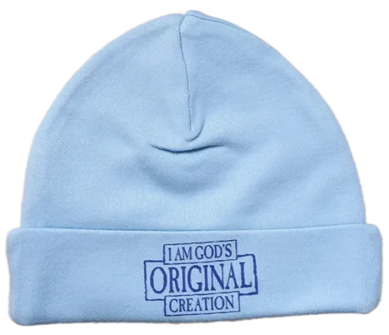 Bonnet rose/bleu - God's original creation