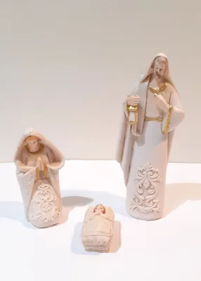 Figurines de Noël - 3 personnages