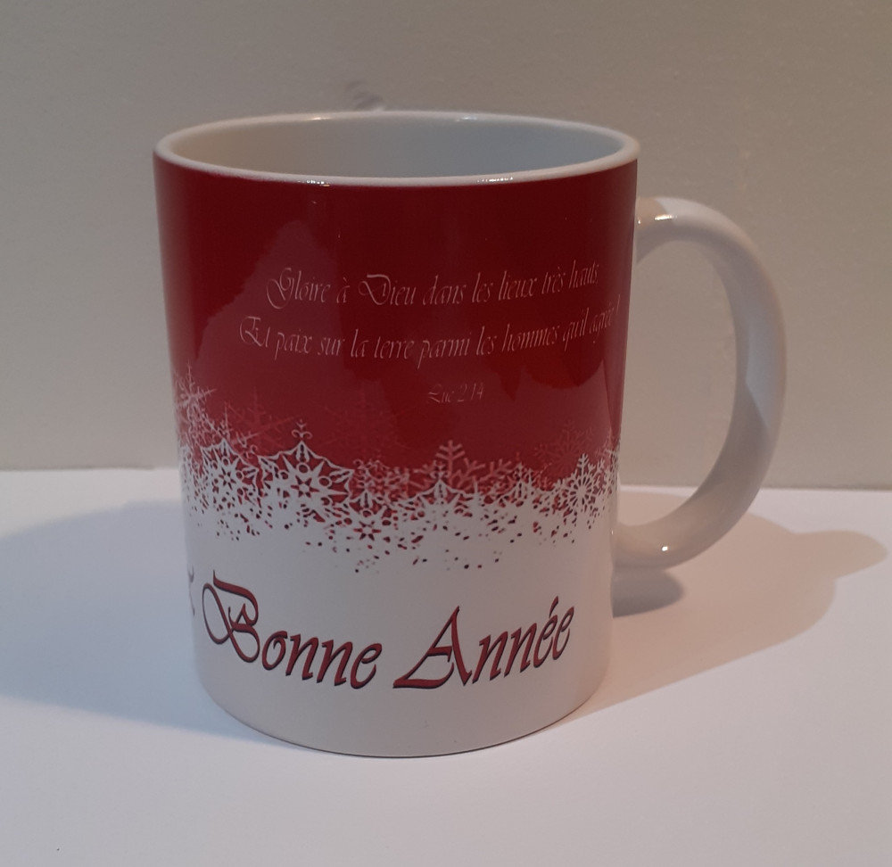 Mug joyeux Noël Luc 2:14