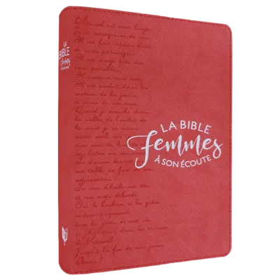 Bible Segond 1910 Femmes à son écoute souple corail - Ps 23