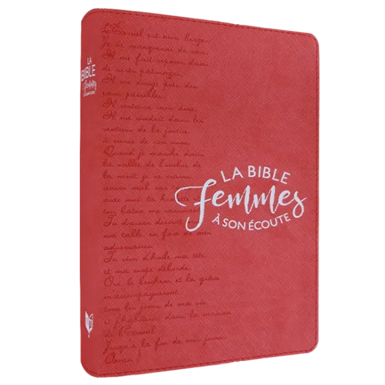 Bible Segond 1910 Femmes à son écoute souple corail - Ps 23
