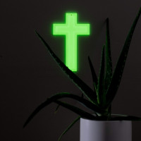 Croix phosphorescente