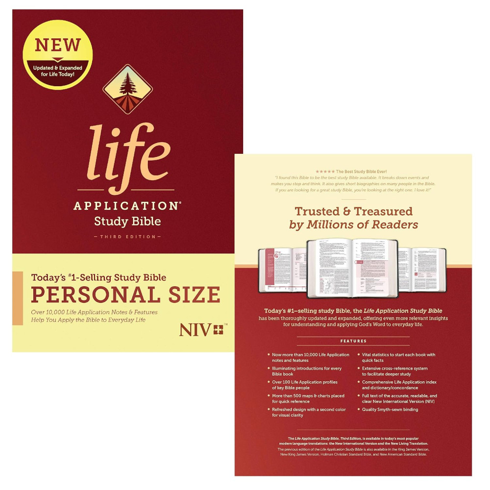 NIV Life Application Study Bible (3th Edition) - personal size