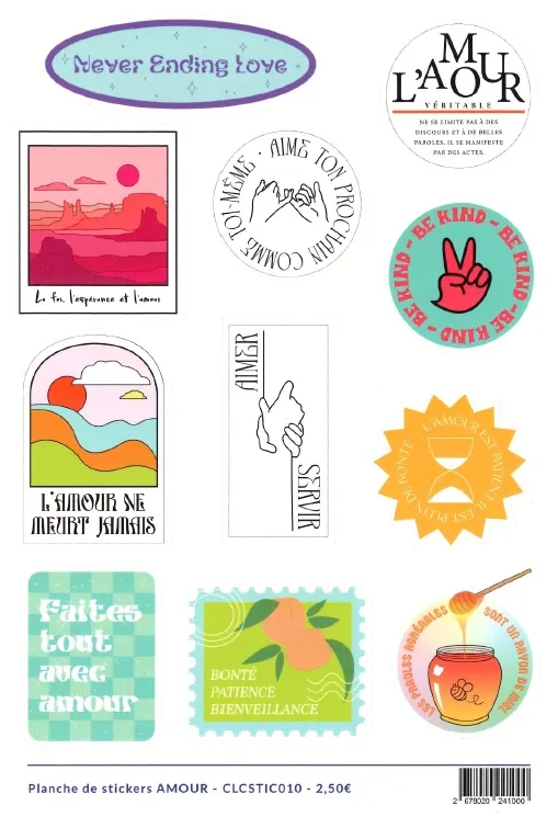 Stickers Amour