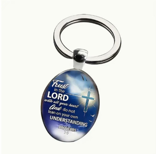 Porte-clé Trust in the Lord with... - Proverbs 3:5