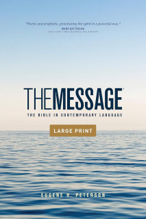 The Message Large print outreach