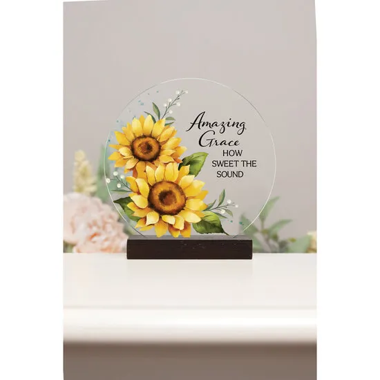 Plaque verre Amazing grace