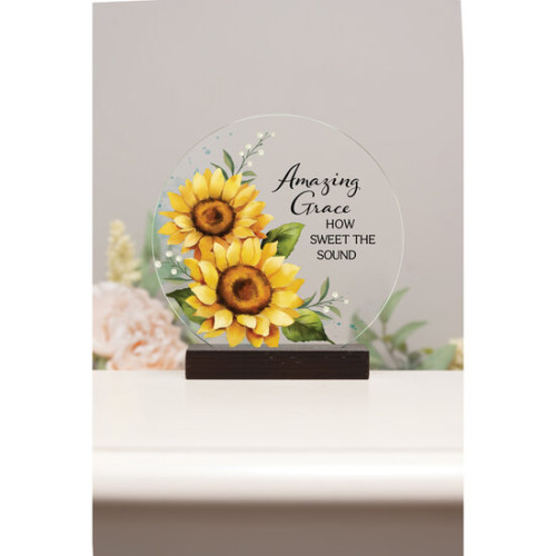 Plaque verre Amazing grace