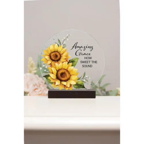 Plaque verre Amazing grace