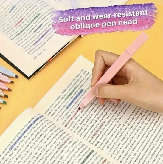 Surligneurs Bible - 6 couleurs pastel