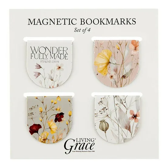 Marque-pages magnétique (4) Wonder fully made - Psalms 139:14