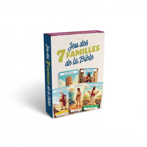Jeu de cartes - Les familles de la Bible