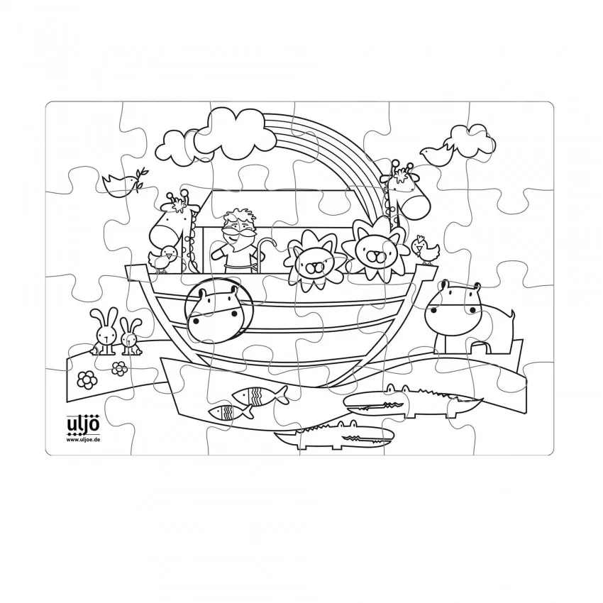 Maxi Puzzle Arche de Noé - 24 pièces
