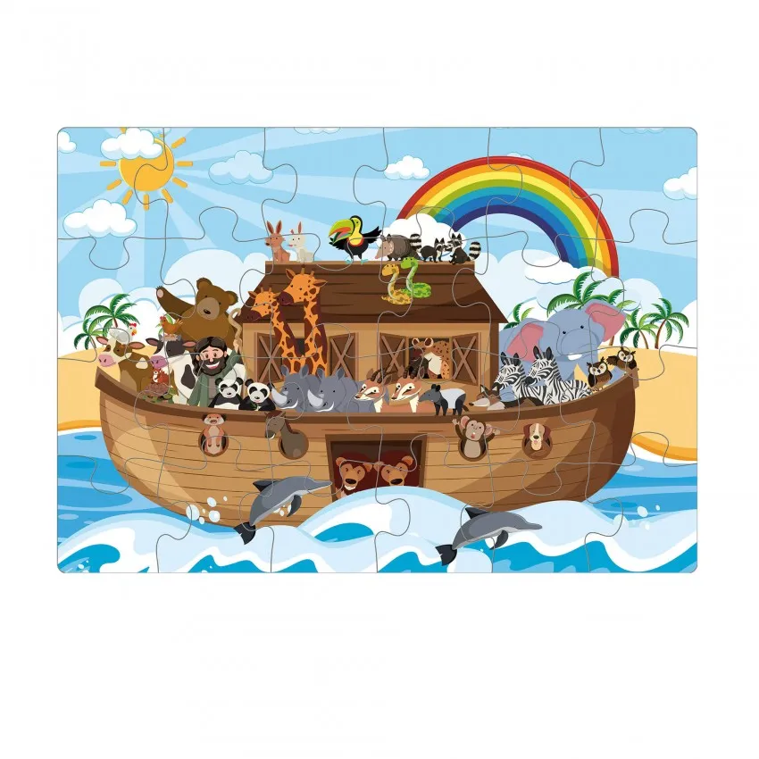 Maxi Puzzle Arche de Noé - 24 pièces