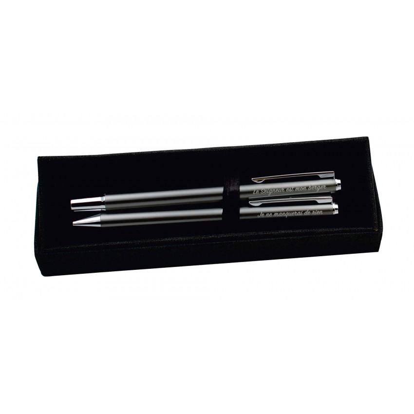 Stylos aluminium recyclé - Psaume 23 (2)