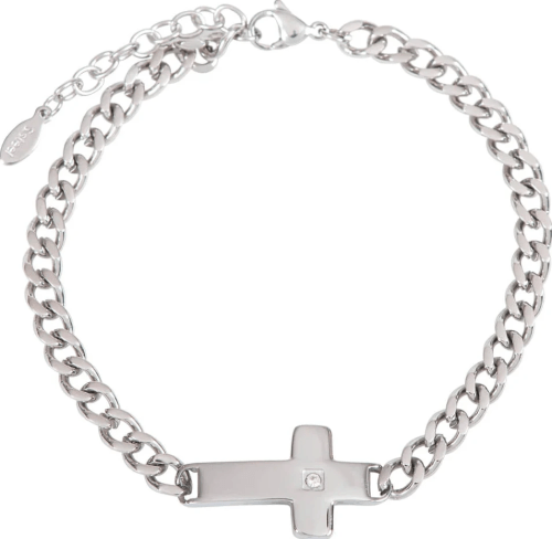 Bracelet Croix avec pierre