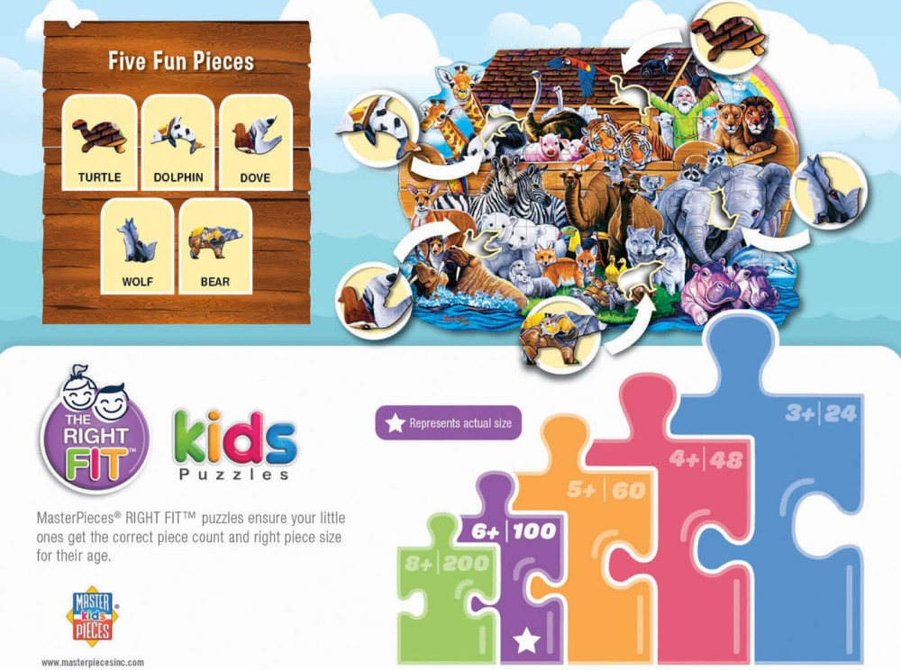 Puzzle Noah's Ark - 100 pièces