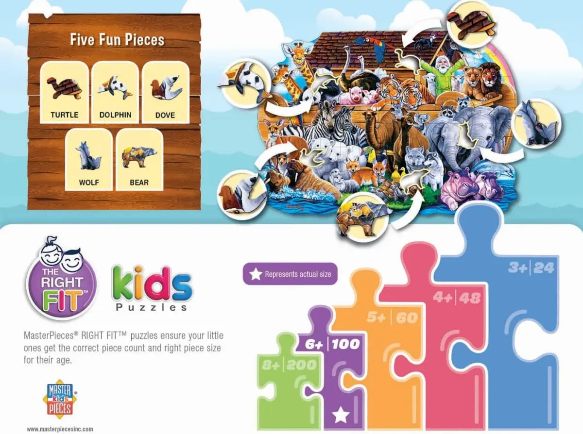Puzzle Noah's Ark - 100 pièces
