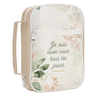 Housse L Je suis avec vous tous les jours - Matthieu 28:20