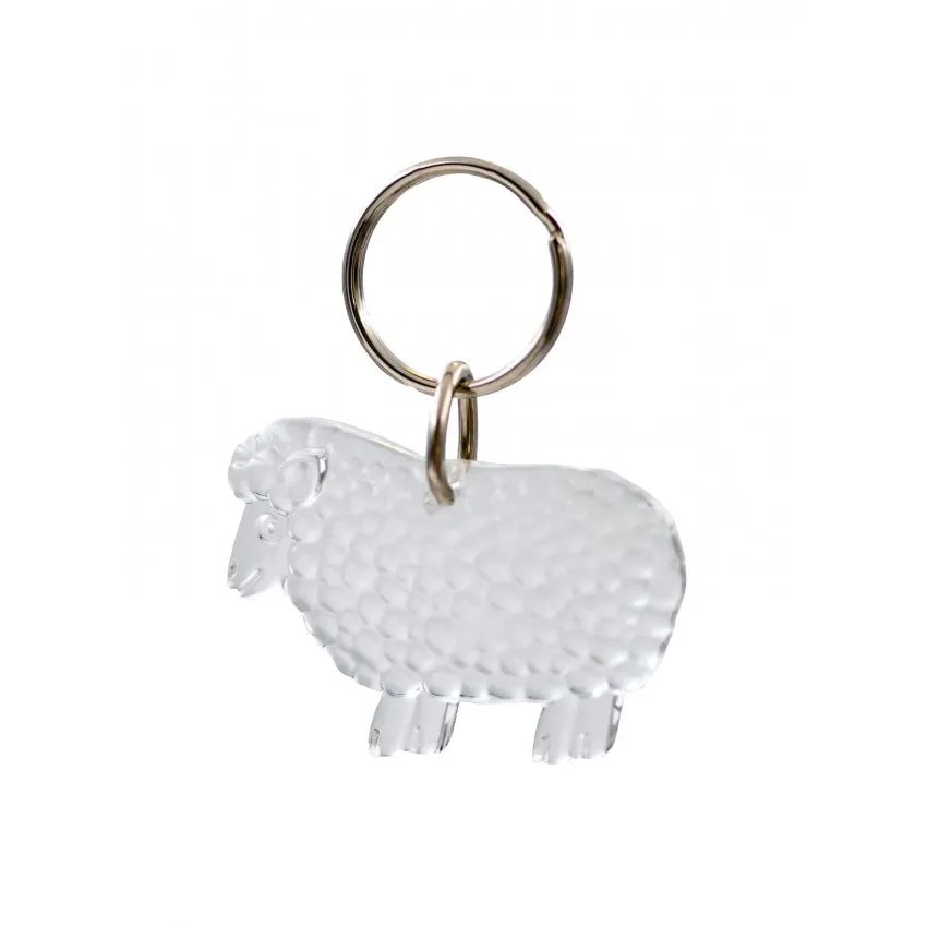 Porte-clés mouton transparent - Psaume 23