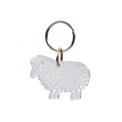 Porte-clés mouton transparent - Psaume 23