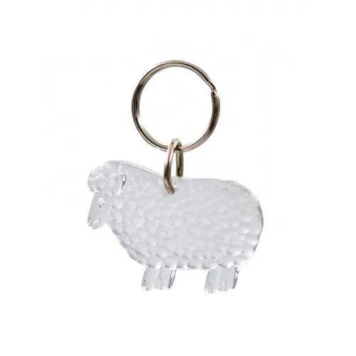 Porte-clés mouton transparent - Psaume 23