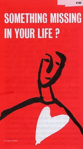 Something missing in your life ? (brochure)
