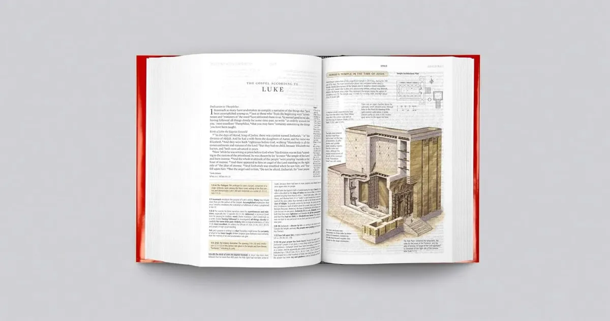 ESV Study Bible colour hardcover
