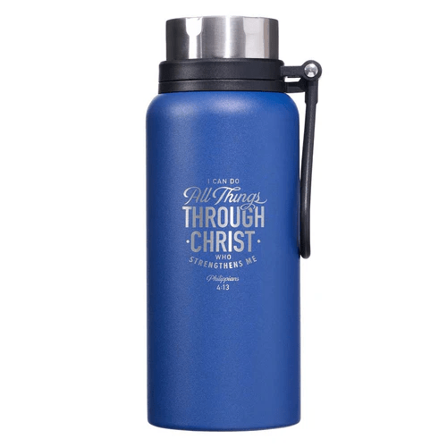 Bouteille thermos I can do all things through Christ... - Philippians 4:13