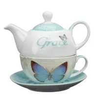 Tea service It is by grace you have geen saved - Ephesians 2:8