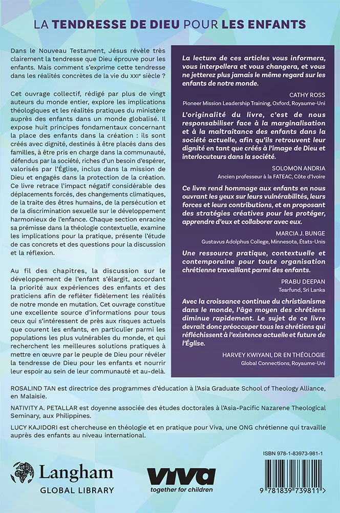 Tendresse de Dieu pour les enfants, La - De la théologie pratique dans une perspective mondiale