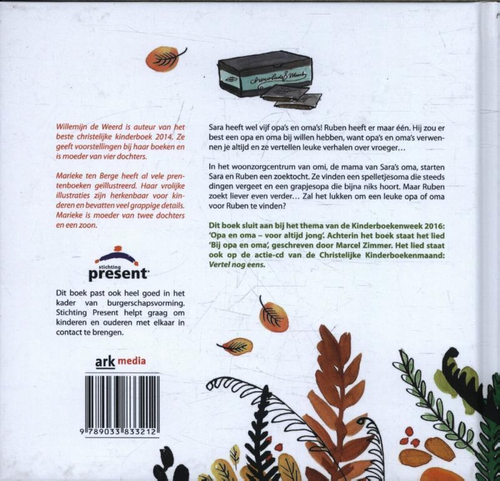 Opa en oma gezocht - voorleesverhaal over grootouders