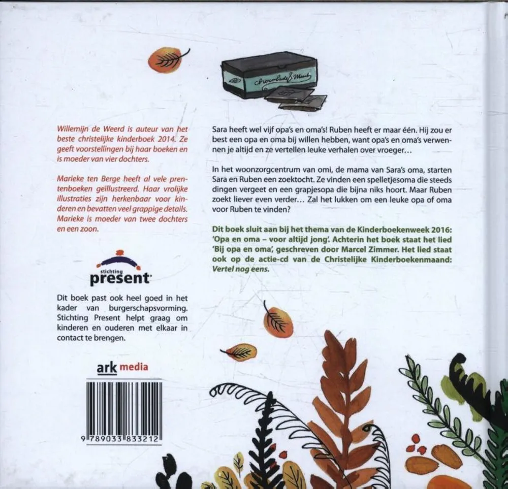 Opa en oma gezocht - voorleesverhaal over grootouders
