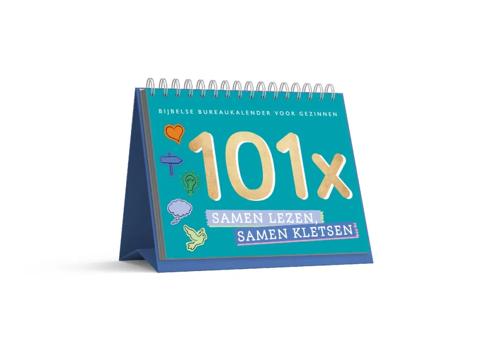101 x samen lezen, samen kletsen - Bijbelse bureaukalender voor gezinnen