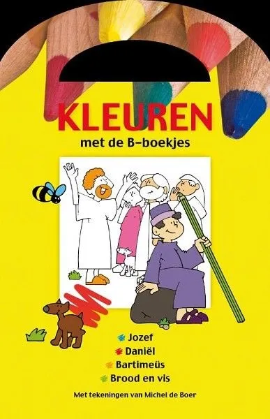 Kleuren met de Bijbel-boekjes - geel