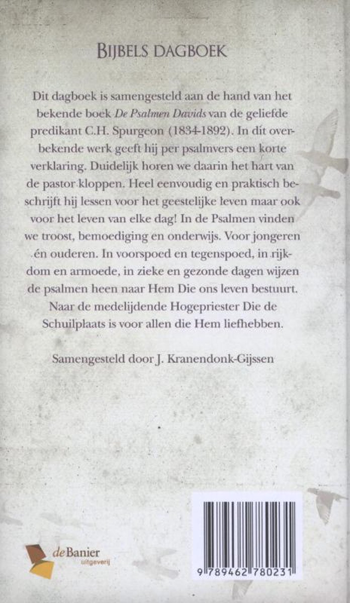 U bent mijn Schuilplaats - Bijbels dagboek