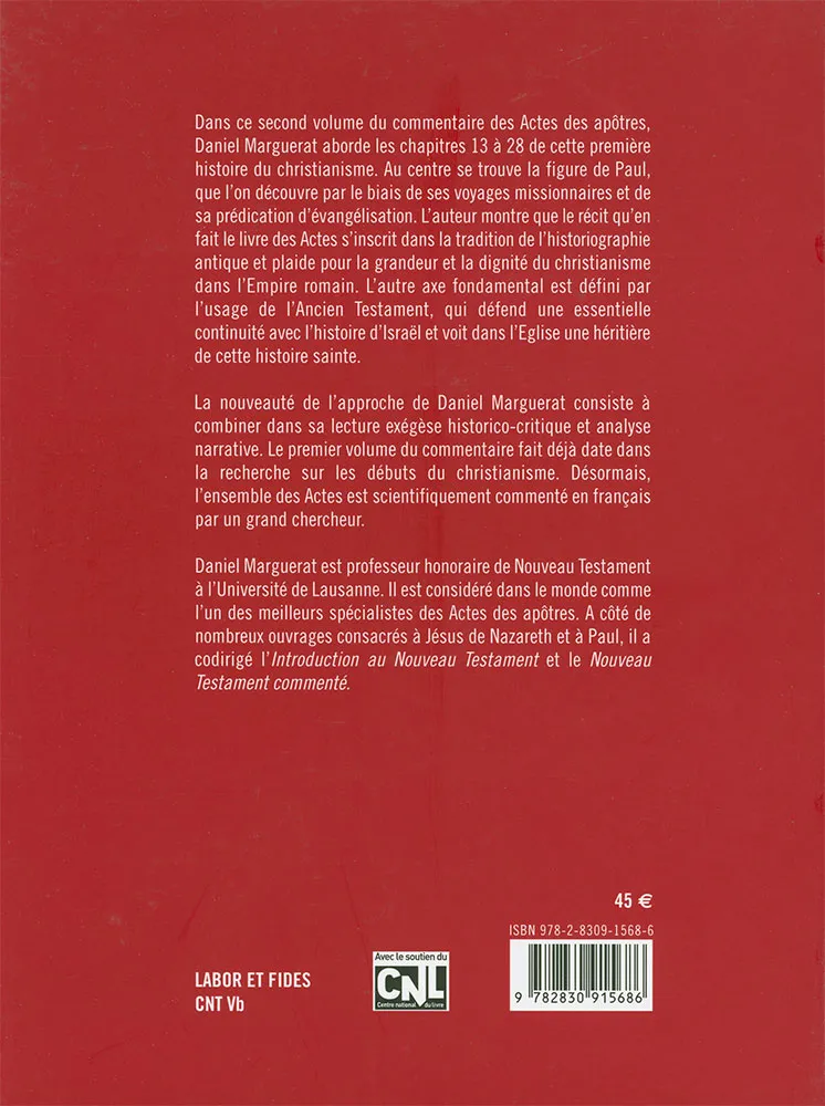 Les Actes des apôtres (13-28) - Commentaire du Nouveau Testament