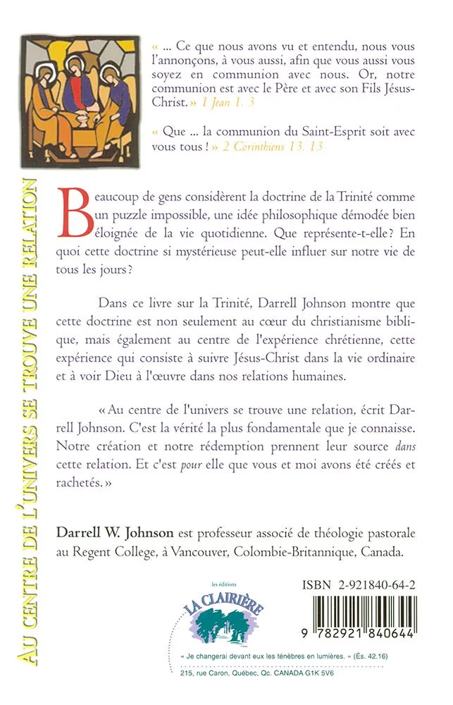 Rendez-vous avec la trinité... Notre communauté première - Au centre de l’univers se trouve une...