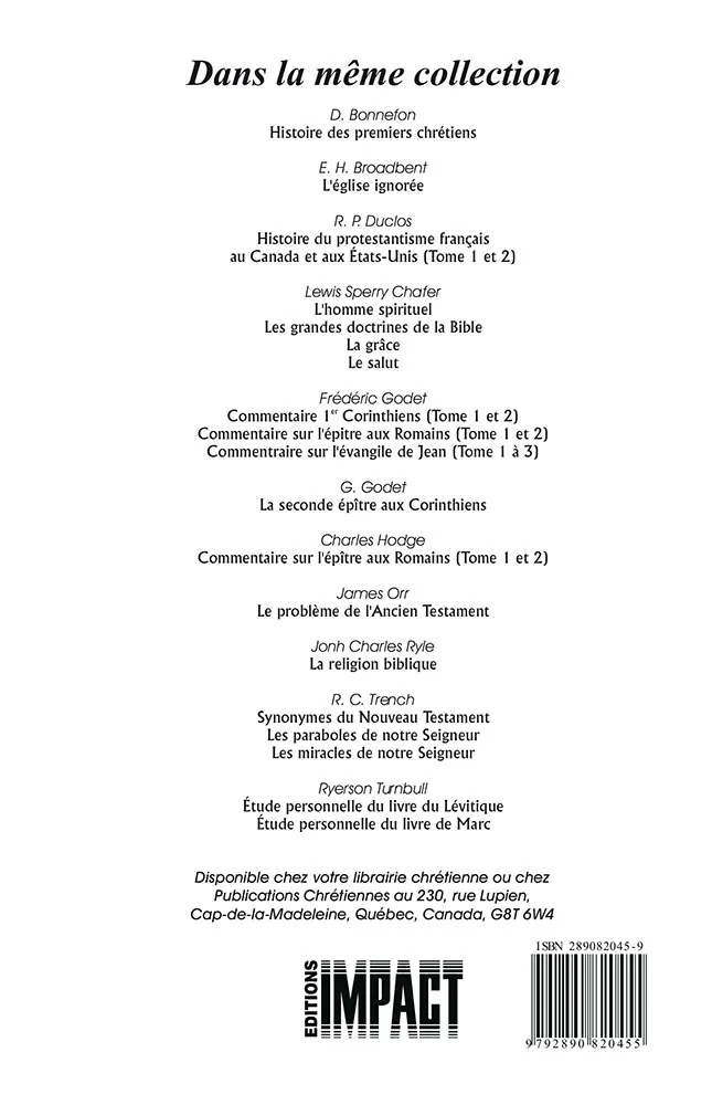 Commentaire 1 Corinthiens - Tome 2