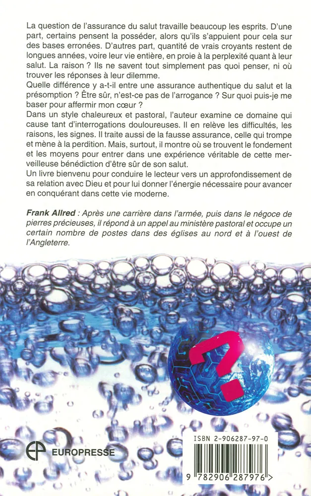 Etes-vous sûr d'être sauvé ?