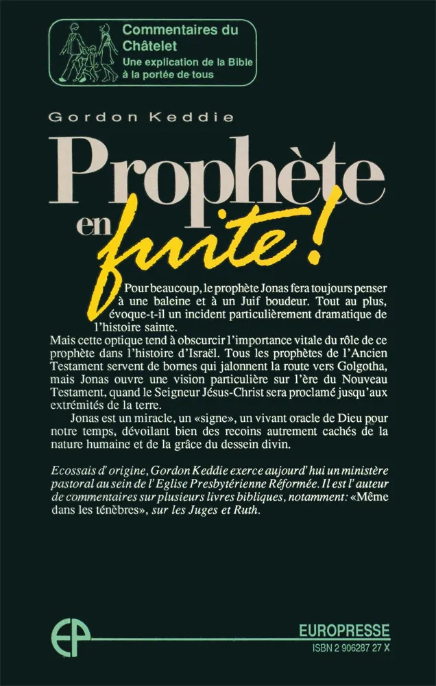Prophète en fuite ! - Le signe de Jonas