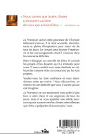 Promesse, La - Comment Dieu fait-il tout concourir pour notre bien ?