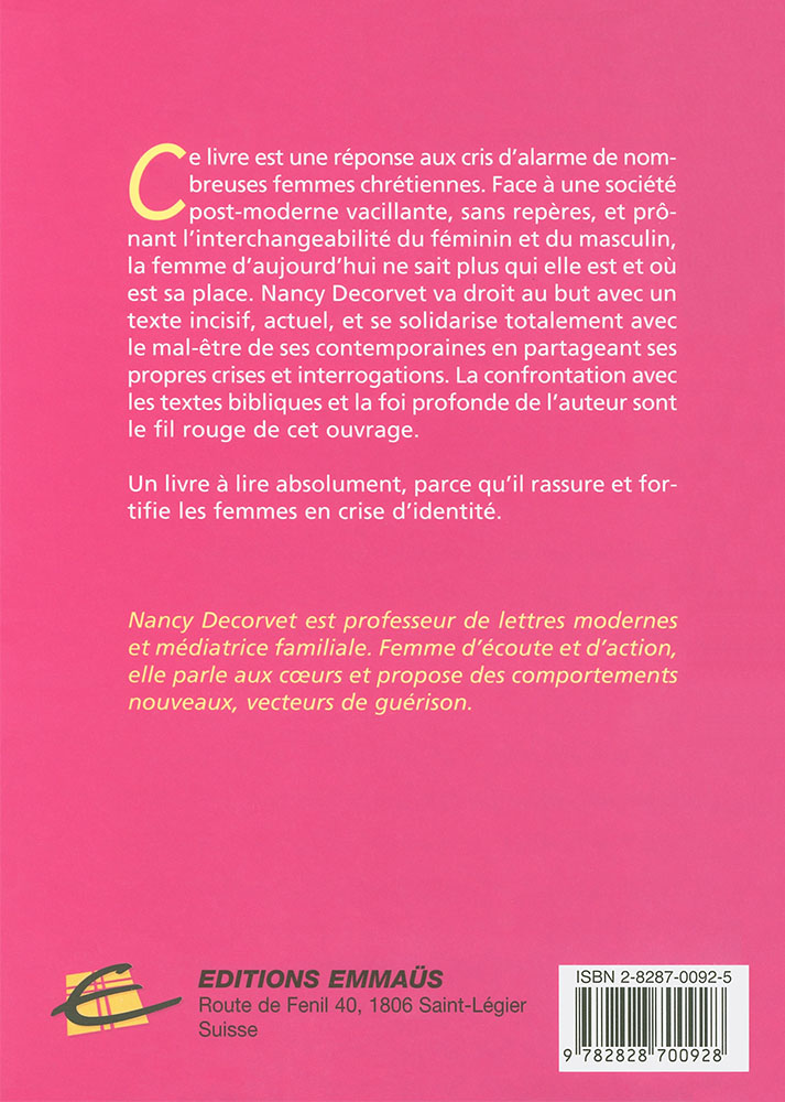 Femmes à la recherche de leur identité - Témoignage et réflexions