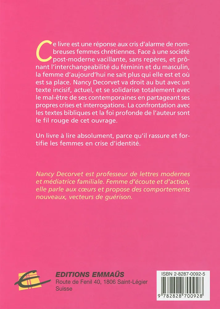 Femmes à la recherche de leur identité - Témoignage et réflexions