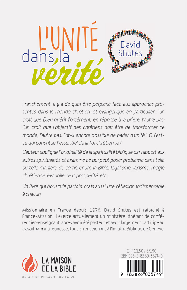 Unité dans la vérité, L' - Un défi actuel pour les chrétiens