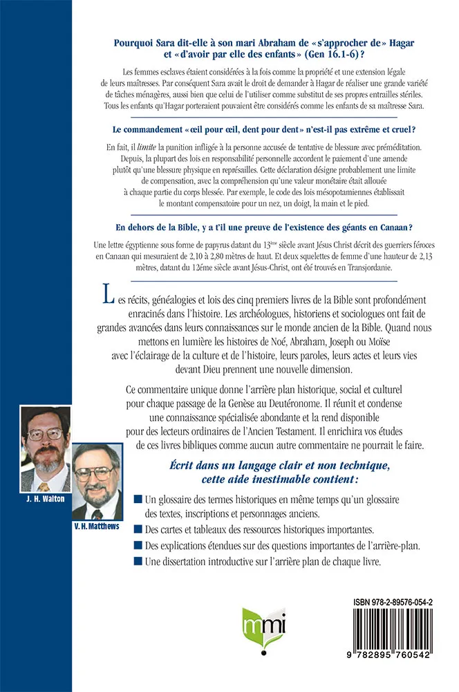 Pentateuque expliqué, Le