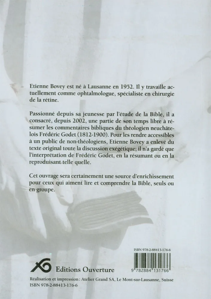 Evangile de Jean, L' - Résumé du commentaire de Frédéric Godet