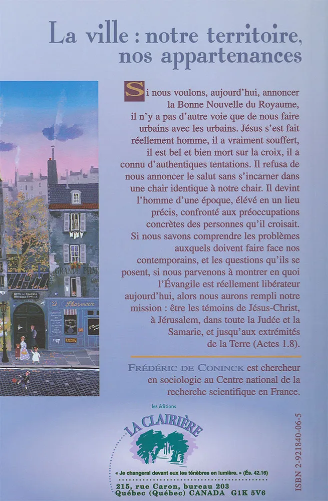 Ville, La - notre territoire, nos appartenances