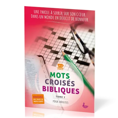 Mots croisés bibliques pour adulte - Tome 7